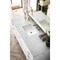 James Martin Vanities Addison 60in Single Vanity, Glossy White w/ 3 CM Carrara White Top E444-V60S-GW-3CAR - alternate 3